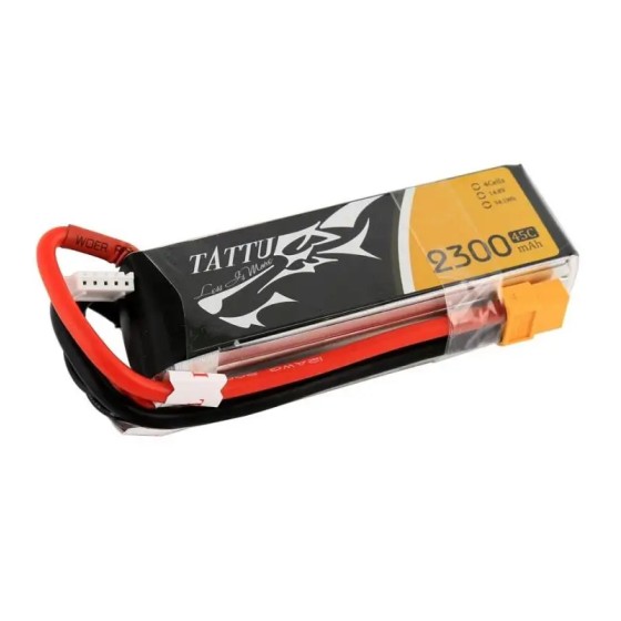 Venta al por mayor Tattu batería recargable 3S 2300mAh 45C 1P para RC Racing Drone Quadcopter